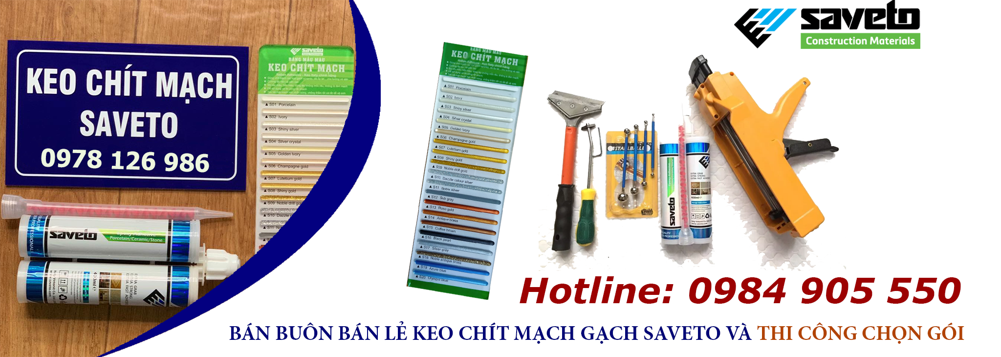 Keo chít mạch Saveto